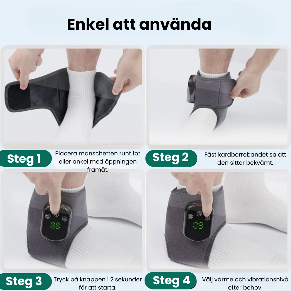CalmeraFoot™ – Fot- och ankelmassage med värme