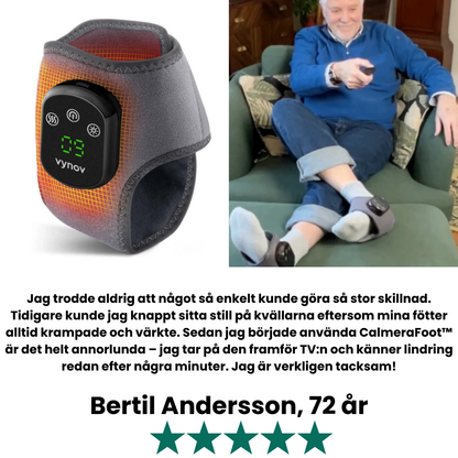 CalmeraFoot™ – Fot- och ankelmassage med värme