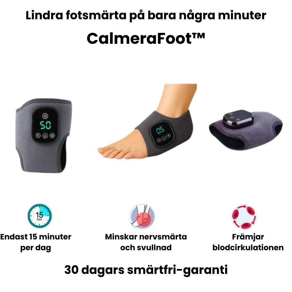 CalmeraFoot™ – Fot- och ankelmassage med värme